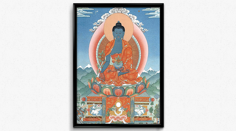 The Medicine Buddha by Kumar Lama